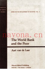 THE WORLD BANK AND THE POOR