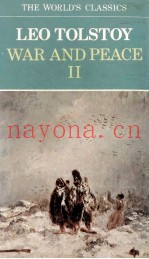 LEO TOLSTOY WAR AND PEACE VOLUME TWO