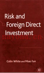 RISK AND FOREIGN DIRECT INVESTMENT