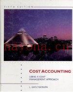 COST ACCOUNTING USING A COST MANAGEMENT APPROACH