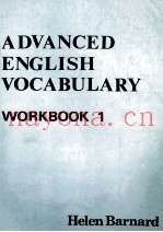 ADVANVED ENGLISH VOCABULARY WORKBOOK 1