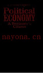 POLITICA LECONOMY A BEGINNER'S COURSE
