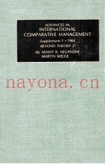 ADVANCES IN COMPARATIVE MANAGEMENT A RESEARCH ANNUAL
