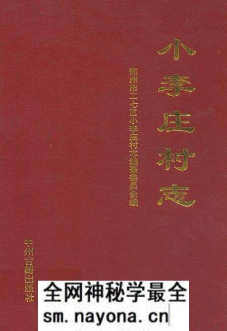 《小李庄村志》.pdf电子版_河南省志预览图