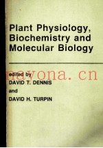 PLANT PHYSIOLOGY BIOCHEMISTRY AND MOLECULAR BIOLOGY