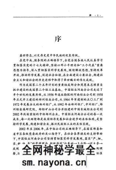 《中国铝业河南分公司志(2002-2006)》.pdf电子版_河南省志预览图2