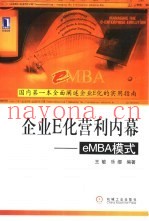 企业E化营利内幕 eMBA模式