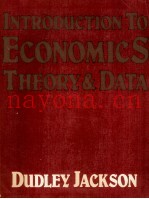 INTRODUCTION TO ECONOMICS:THEORY AND DATA