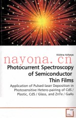 Photocurrent Spectroscopy of Semiconductor thin Films