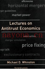 LECTURES ON ANTITRUST ECONOMICS