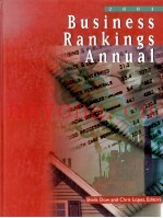 BUSINESS RANKINGS ANNUAL 2001