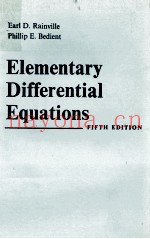 ELEMENTARY DIFFERENTIAL EQUATIONS FIFTH EDITION