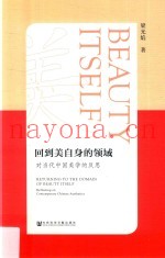 回到美自身的领域  对当代中国美学的反思