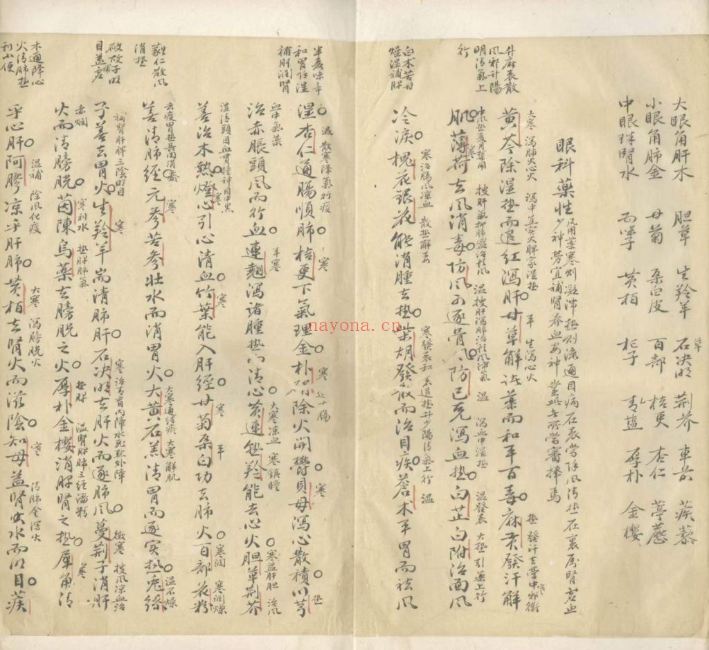 《眼科秘笈》中医古籍10
