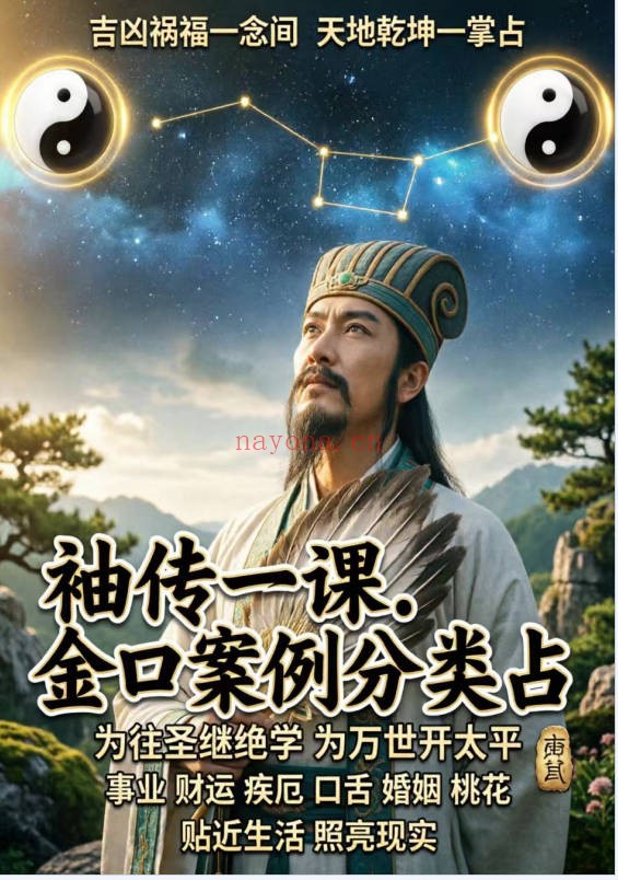 袖传一课金口案例分类占372页PDF 金口诀教程