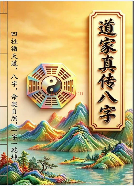 道家真宗秘传道家真传八字146页PDF 八字教程