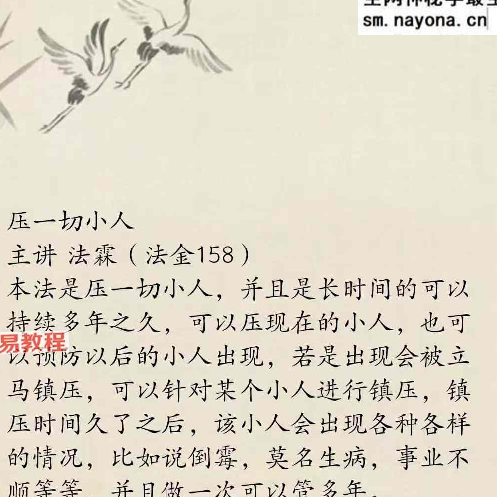 法霖-压一切小人法pdf
