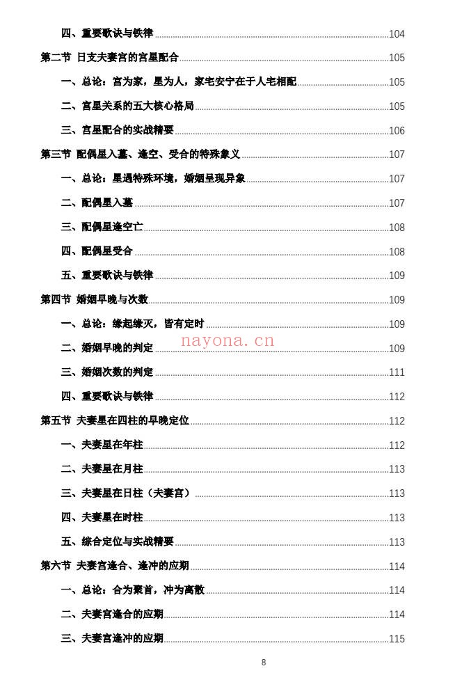 杨春波禄命法盲派六亲断法精要268页PDF 盲派命理