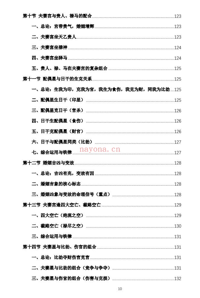 杨春波禄命法盲派六亲断法精要268页PDF 盲派命理