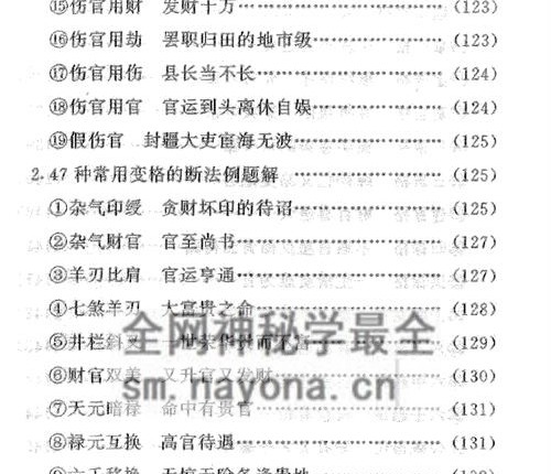 A2443妙铁真人《先天皇极派四柱命理大成》PDF电子书191页