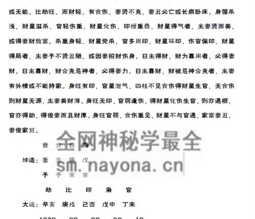 A2442王国亮 八字命局大运流年神断PDF电子书342页