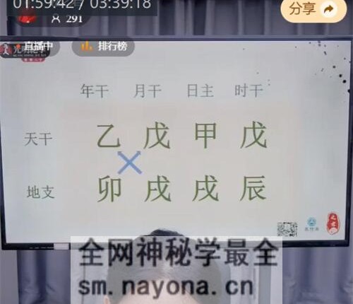 A2439赵之君-八字活木朽木视频1集3小时