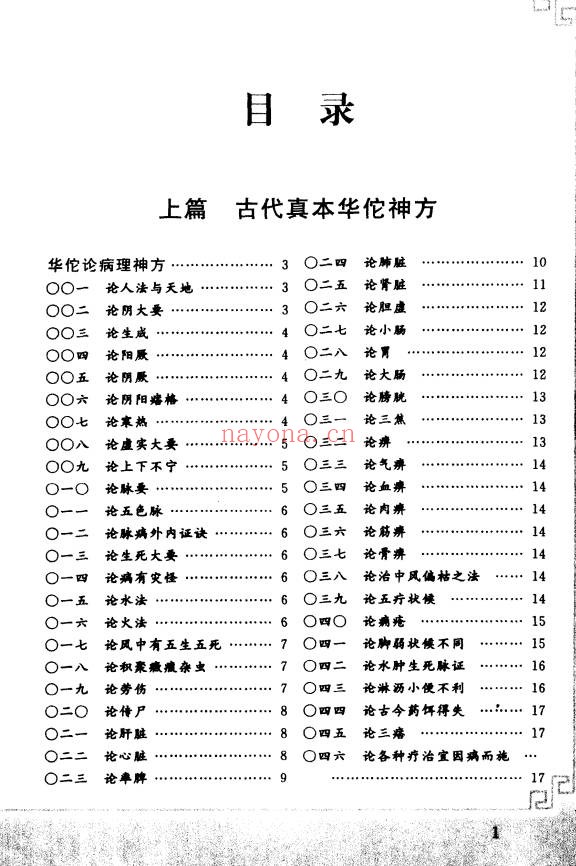 华佗神方治百病308页PDF 中医秘方