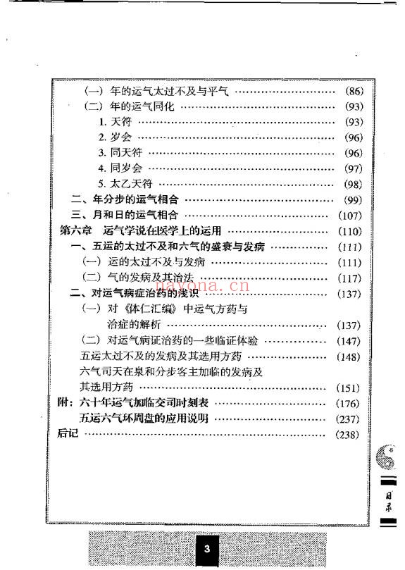 五运六气详解与应用242页PDF 中医运气
