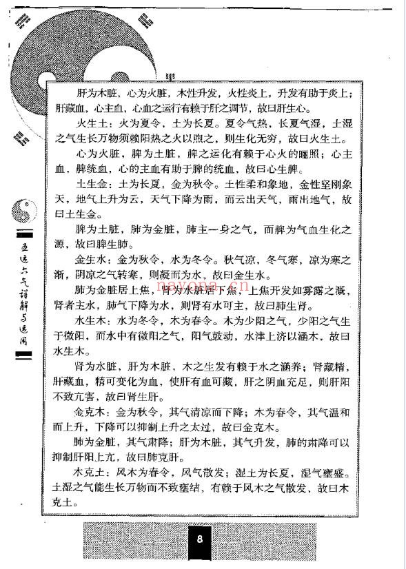 五运六气详解与应用242页PDF 中医运气