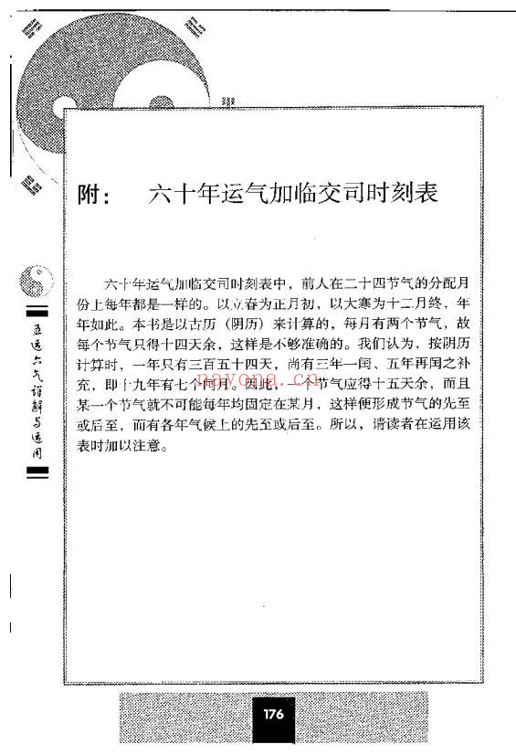 五运六气详解与应用242页PDF 中医运气