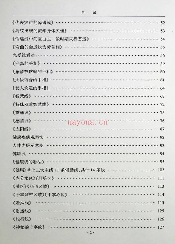 范炳檀范公手相254页PDF 手相教程