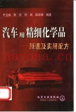汽车用精细化学品  原理及实用配方