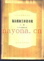 拖拉机和汽车发动机  下