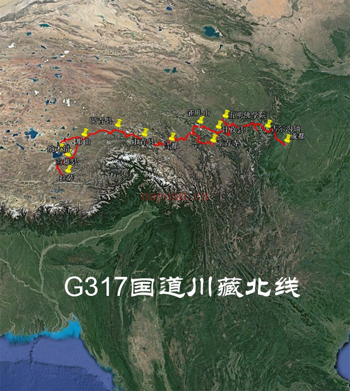 G317国道川藏北线（雀儿山+新路海+色达+亚青寺+孜珠寺+布加雪山）