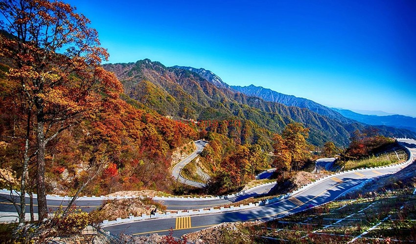 安徽金寨县马丁公路史河越野二日游路线