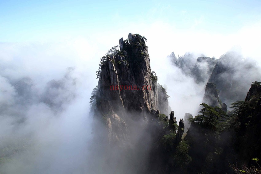 安徽黄山景区徒步路线