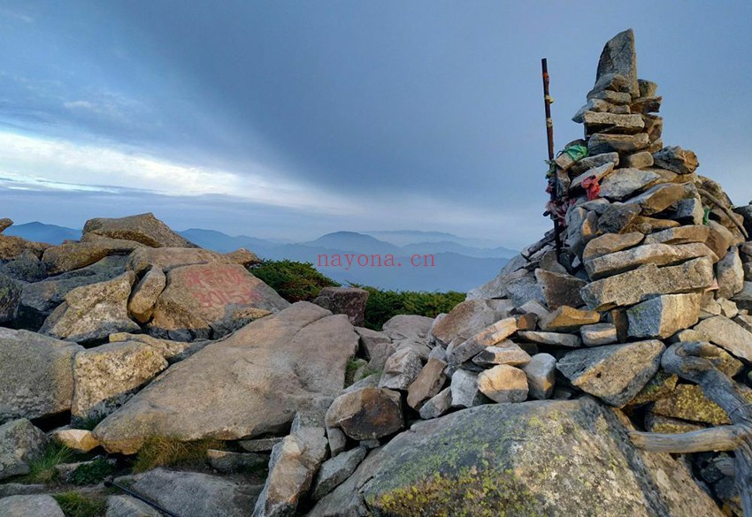 陕西秦岭终南山冰晶顶-跑马梁-光头山徒步路线 (鸡窝子+鹿角梁+兵马营+朱雀)