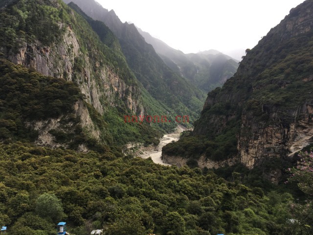 西藏嘉黎县上尼屋峡谷徒步路线