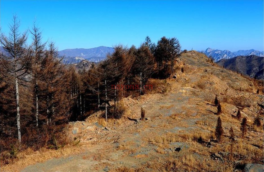 北京房山青杠沟道门岭穿越路线