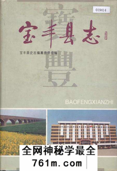 《宝丰县志》.pdf电子版_河南省志预览图