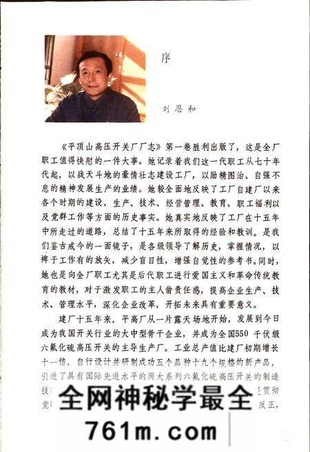 《平顶山高压开关厂厂志》.pdf电子版_河南省志预览图4