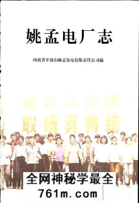 《姚孟电厂志》.pdf电子版_河南省志预览图1