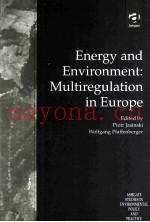 Energy and Environment:Multiregulation in Europe