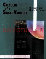 CALCULUS OF A SINGLE VARIABLE