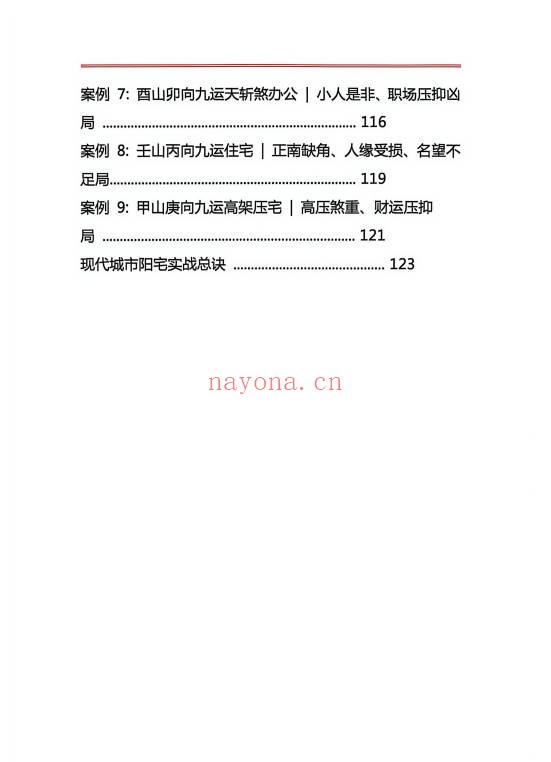 章仲山玄空阴阳宅案例解析131页PDF 玄空风水