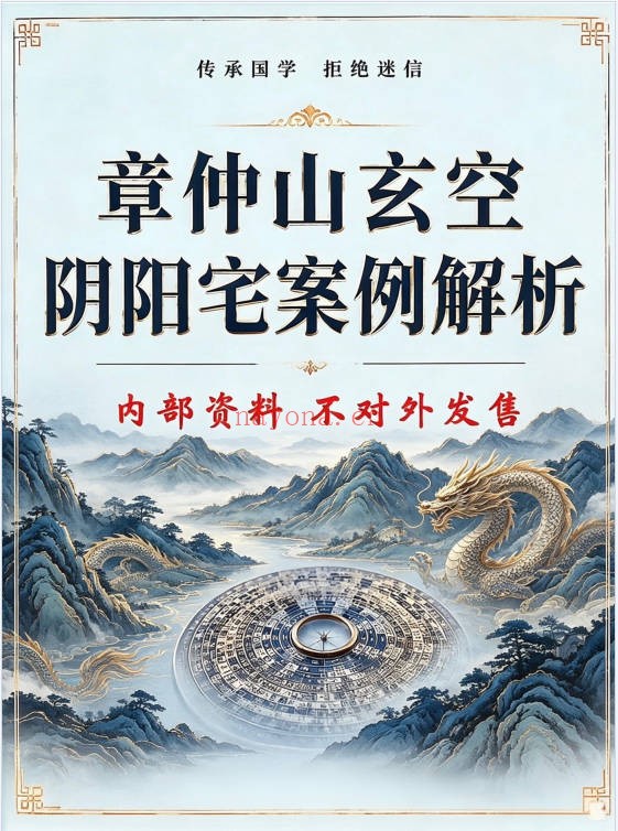 章仲山玄空阴阳宅案例解析131页PDF 玄空风水