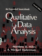 AN EXPANDED SOURCEBOOK QUALITATIVE DATA ANALYSIS SECOND EDITION