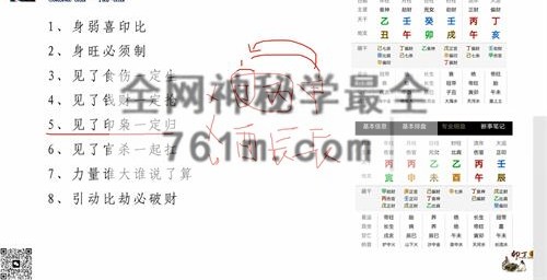 E445卯丁盲派八字高级班视频8集