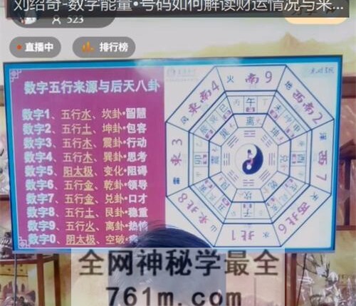 A2456刘绍奇-数字能量•号码如何解读财运情况与来源通道的天机点窍视频1集3小时