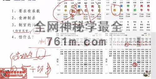 E445卯丁盲派八字高级班视频8集